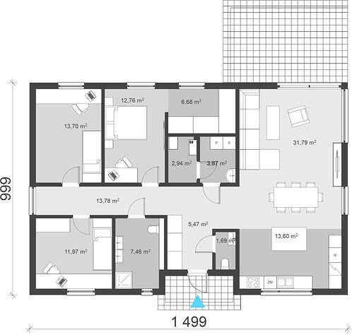 Komfortowy energooszczędny dom, system skandynawski, 122,60 m2, LIPINY, NISKA CENA !!! SPRZEDANY