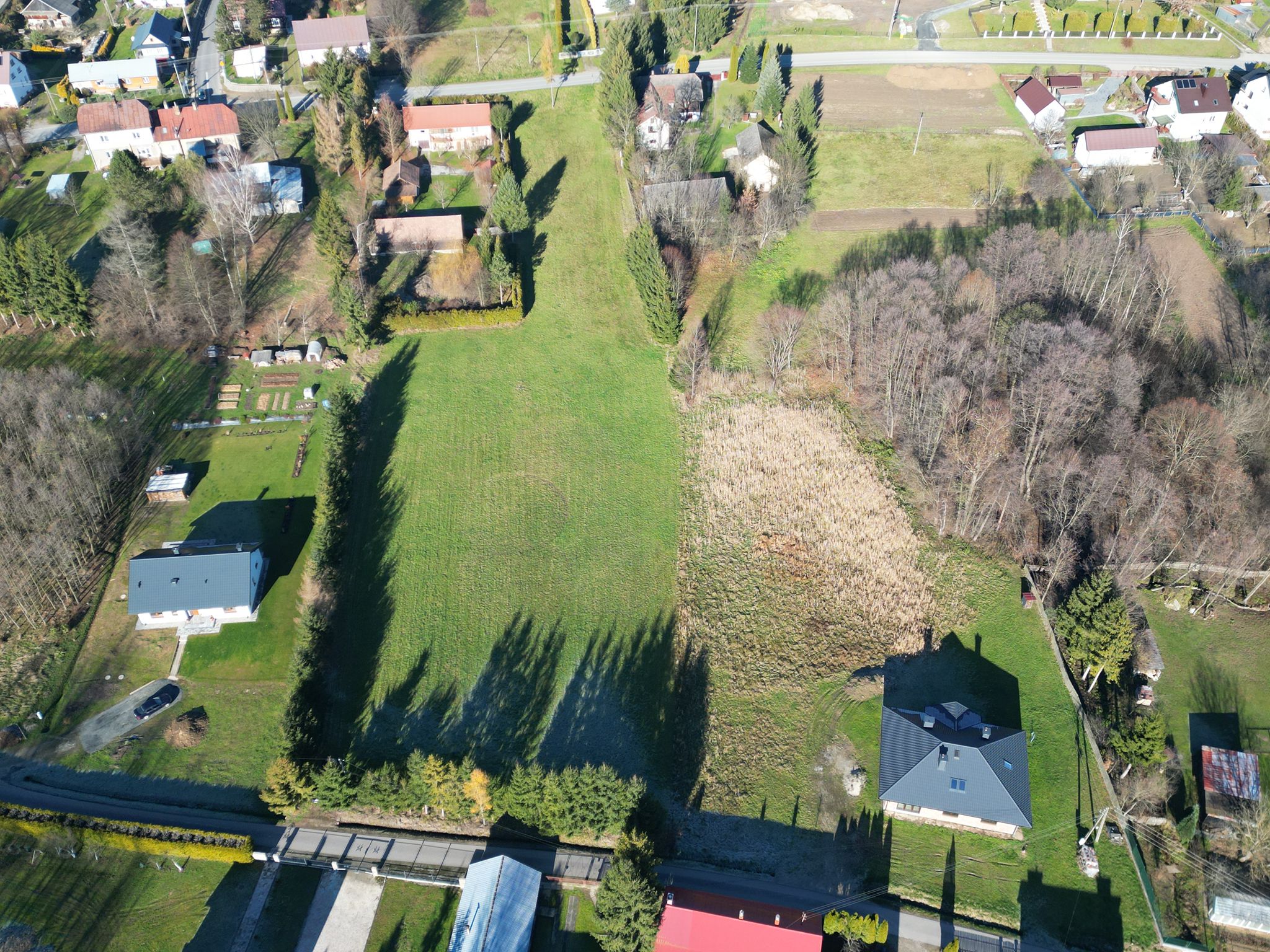 Duże działki budowlane 2149m² i 2079m² | Łęki Dolne (gm. Pilzno)