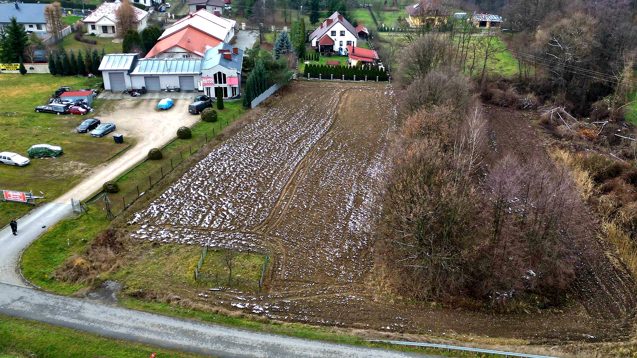 DZIAŁKA INWESTYCYJNA, PARKOSZ, GMINA PILZNO– 59 ARÓW Z OGROMNYM POTENCJAŁEM