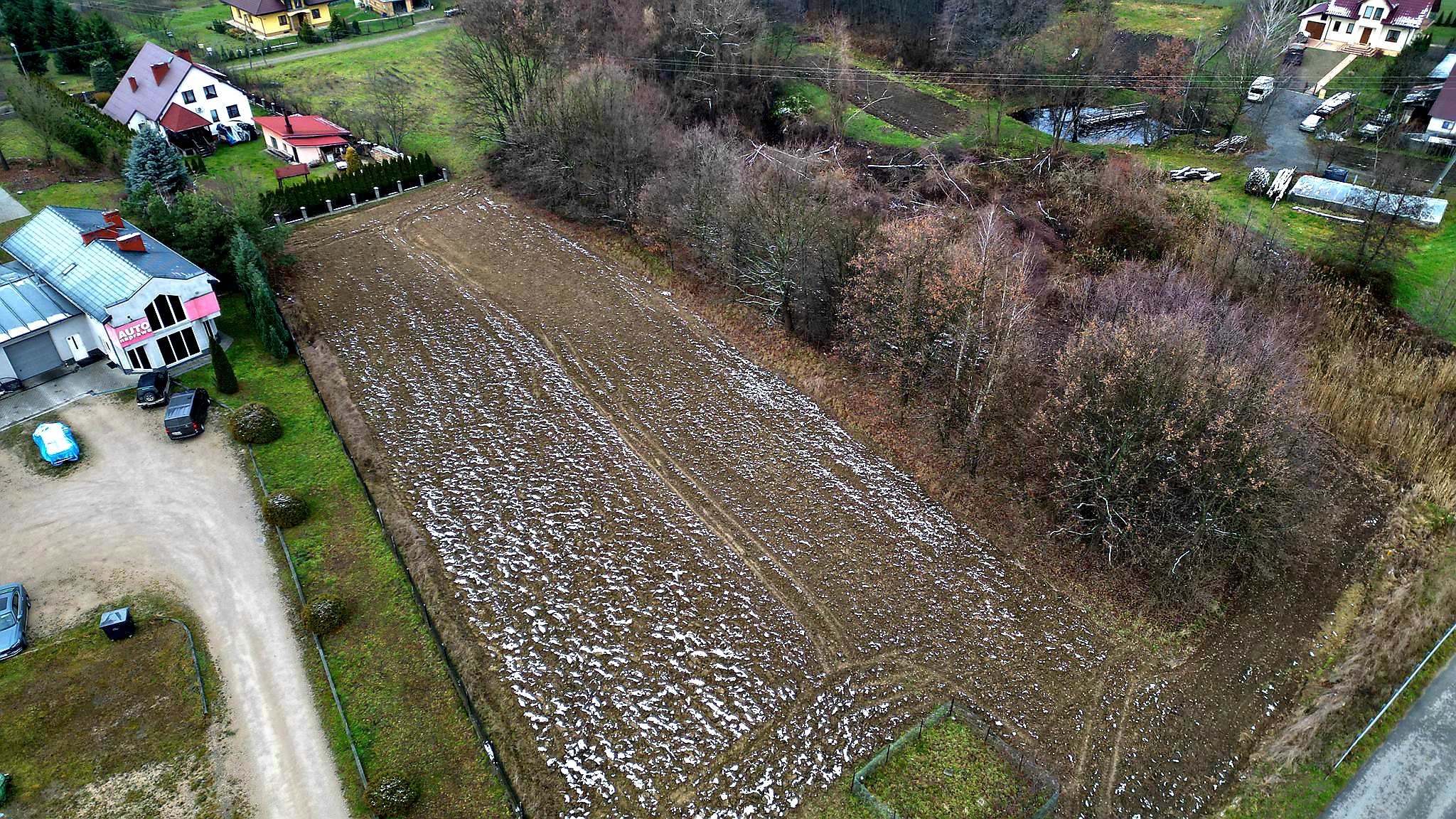 DZIAŁKA INWESTYCYJNA, PARKOSZ, GMINA PILZNO– 59 ARÓW Z OGROMNYM POTENCJAŁEM